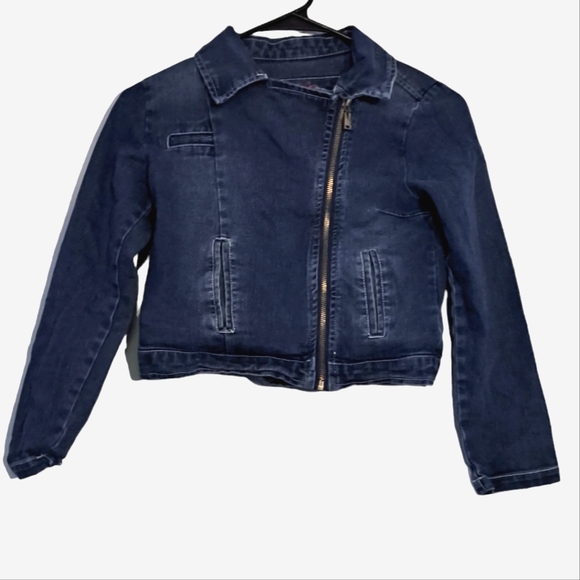 Beautees premium long-sleeved denim jacket - Picture 1 of 6